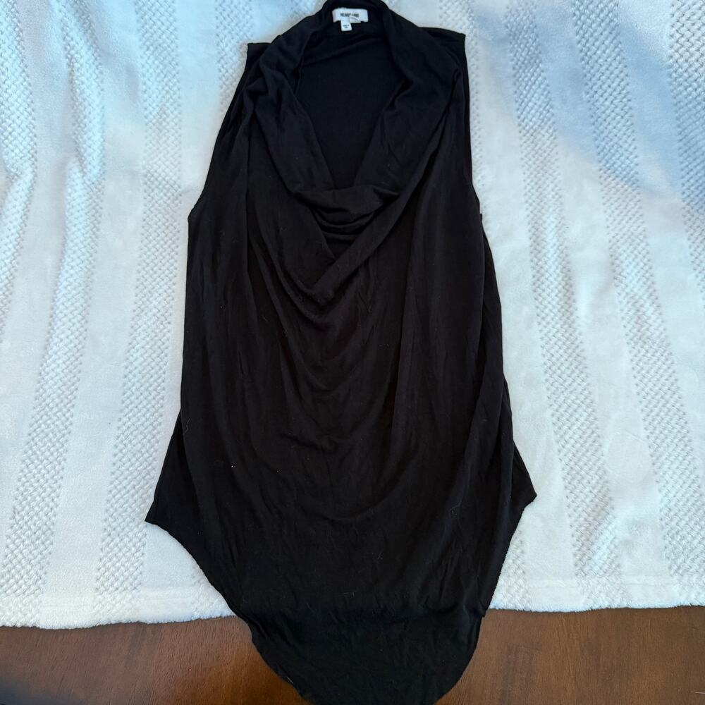 new helmut lang cowl neck tank top size Small